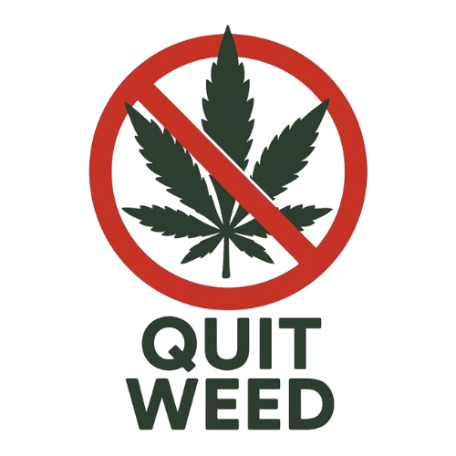 quit weed logo